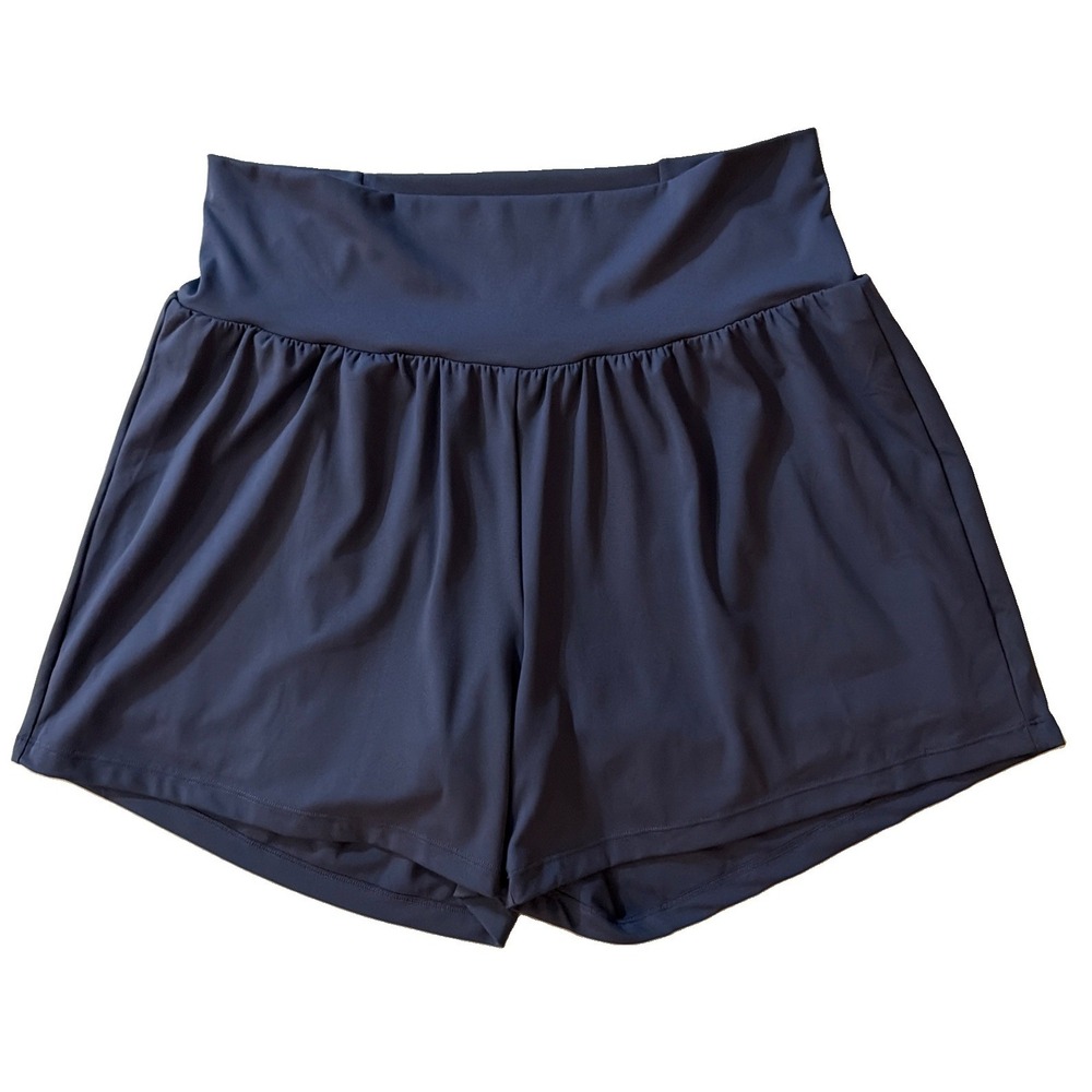 Halara SoftlyZero Airy 2-in-1 Yoga Shorts XL Long 5" High Waist Pockets